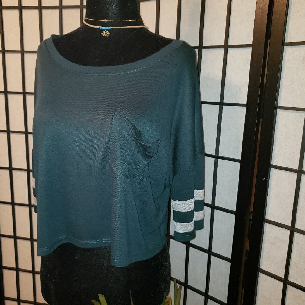 Adorable loose fitting crop top